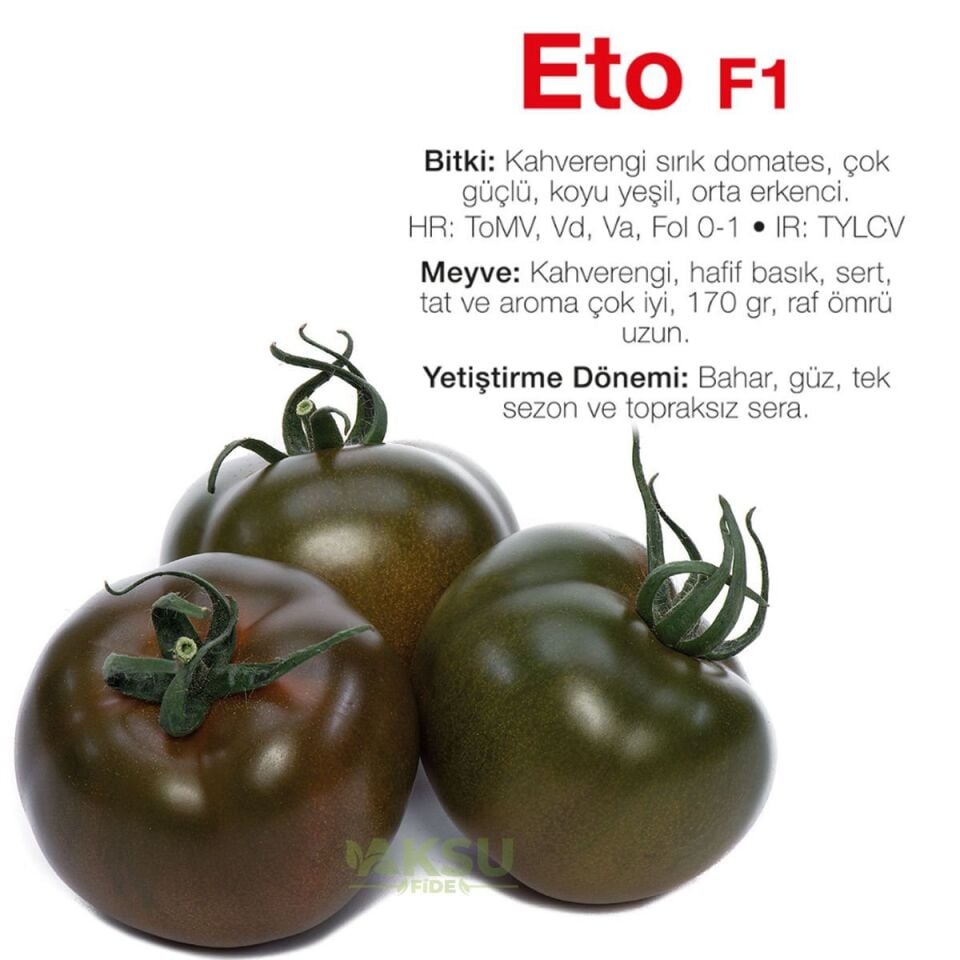 Eto F1 - Kahverengi Sırık Domates Tohumu