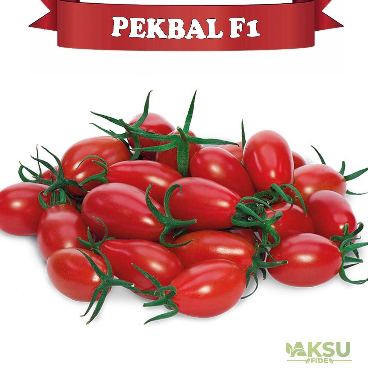 Pekbal F1 - Kırmızı Oval Kiraz Domates Fidesi