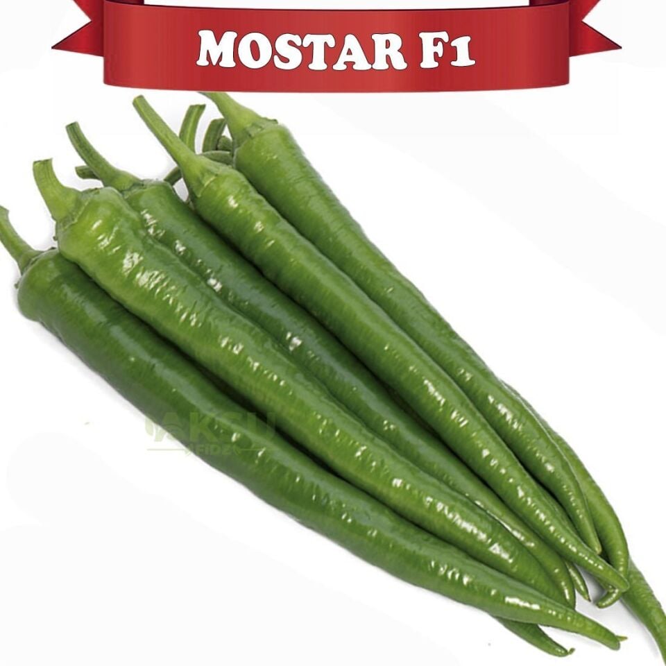 Mostar F1 Sivri Biber Tohumu 1000 Adet