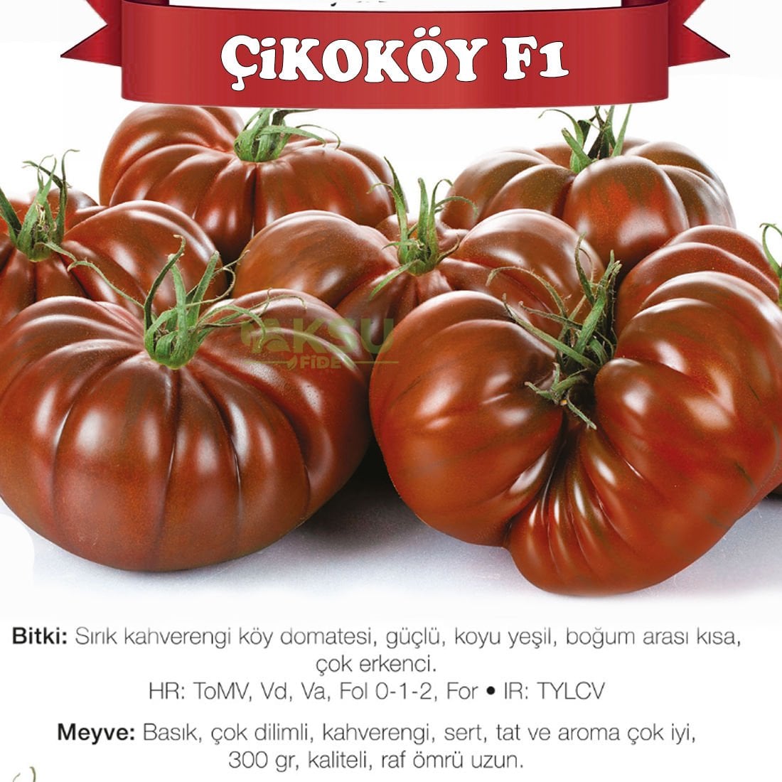 Çikoköy F1 - Kahverengi Domates Tohumu
