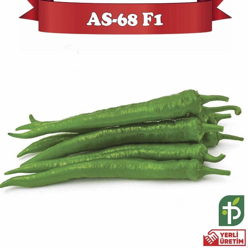 AS-68 F1 Acı Kalın Sivri Biber Tohumu